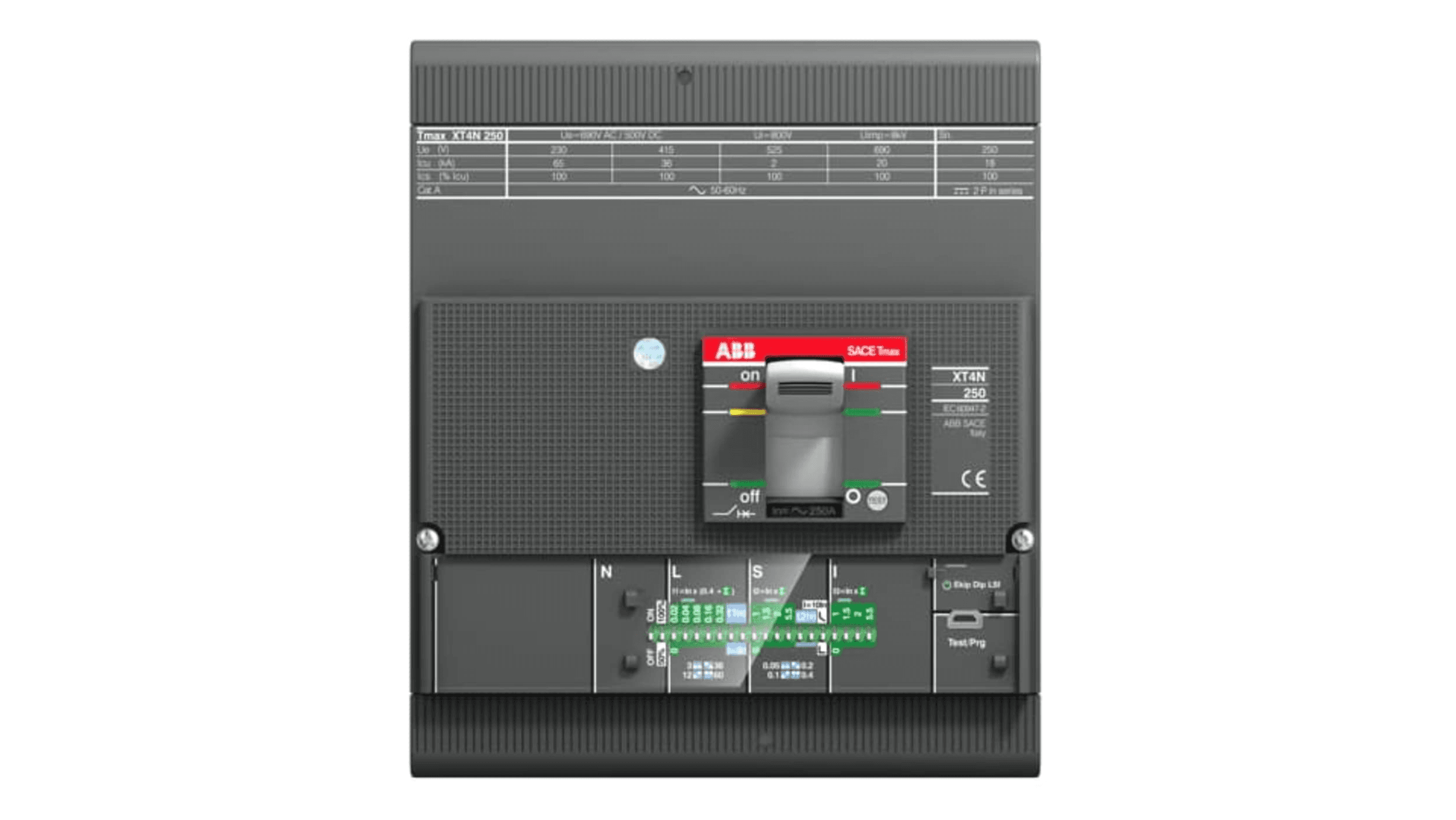 1SDA068590R1 ABB - XT4L 250 Ekip LSIG In=250A 4p F F