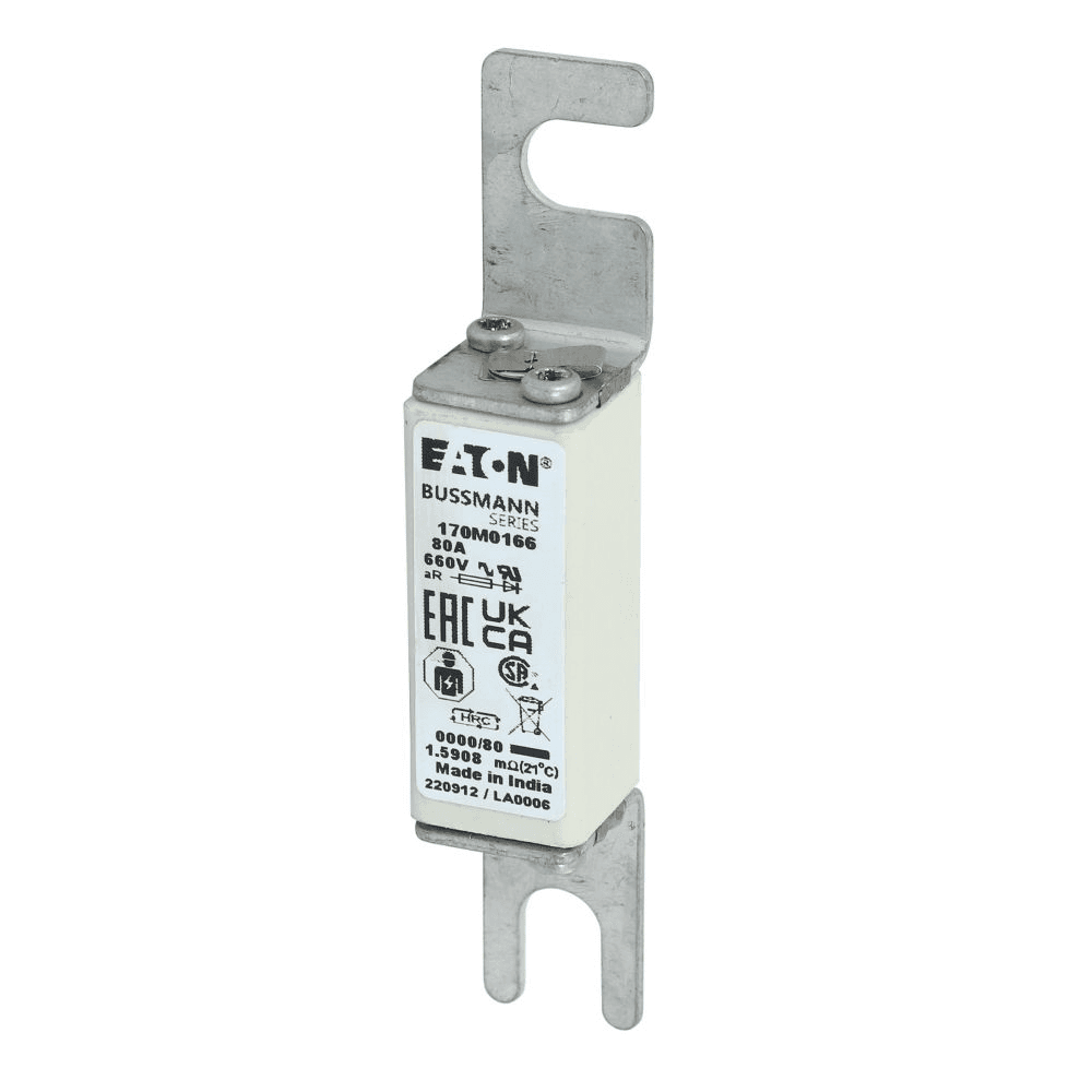 170M0166 Eaton - FUSE 80A 660V 0000/80 AR UR