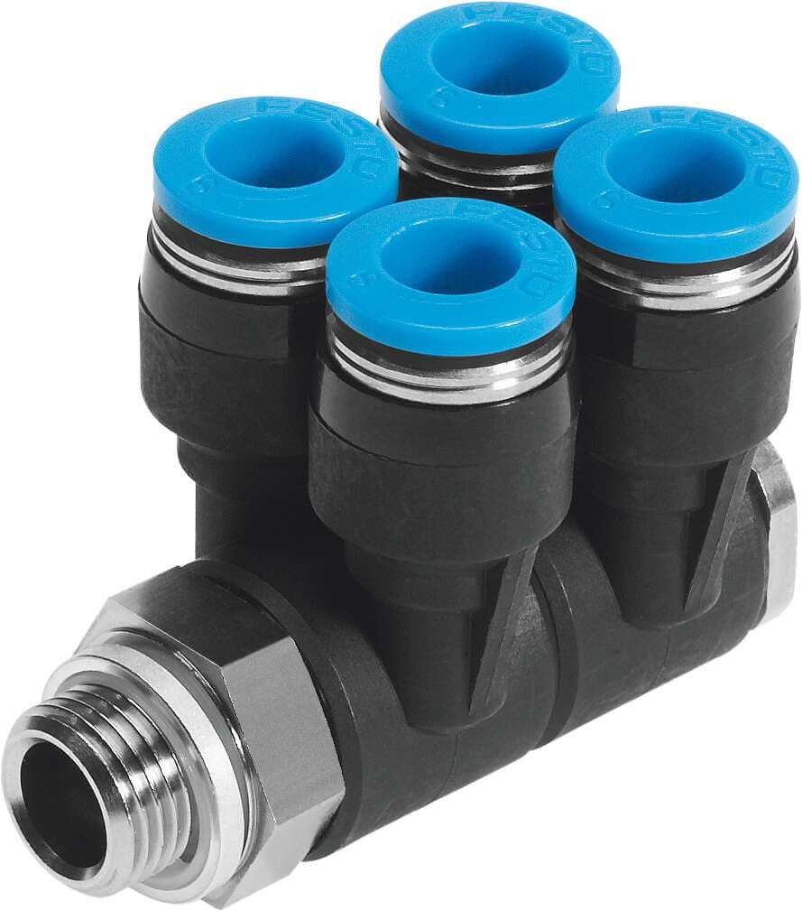 186243 Festo - QSLV4-G1/8-4