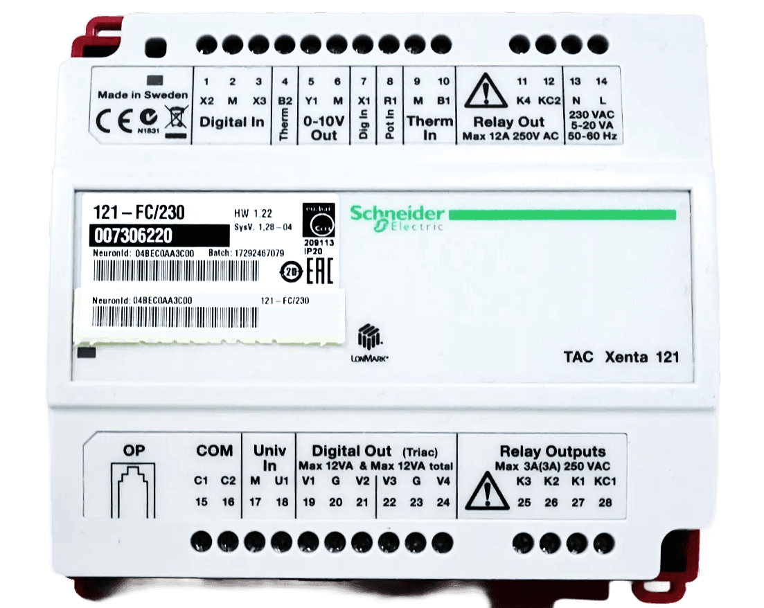 007306220 Schneider Electric - TAC XENTA 121-FC/230